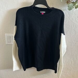 Vince Camuto Black and White Sweater
